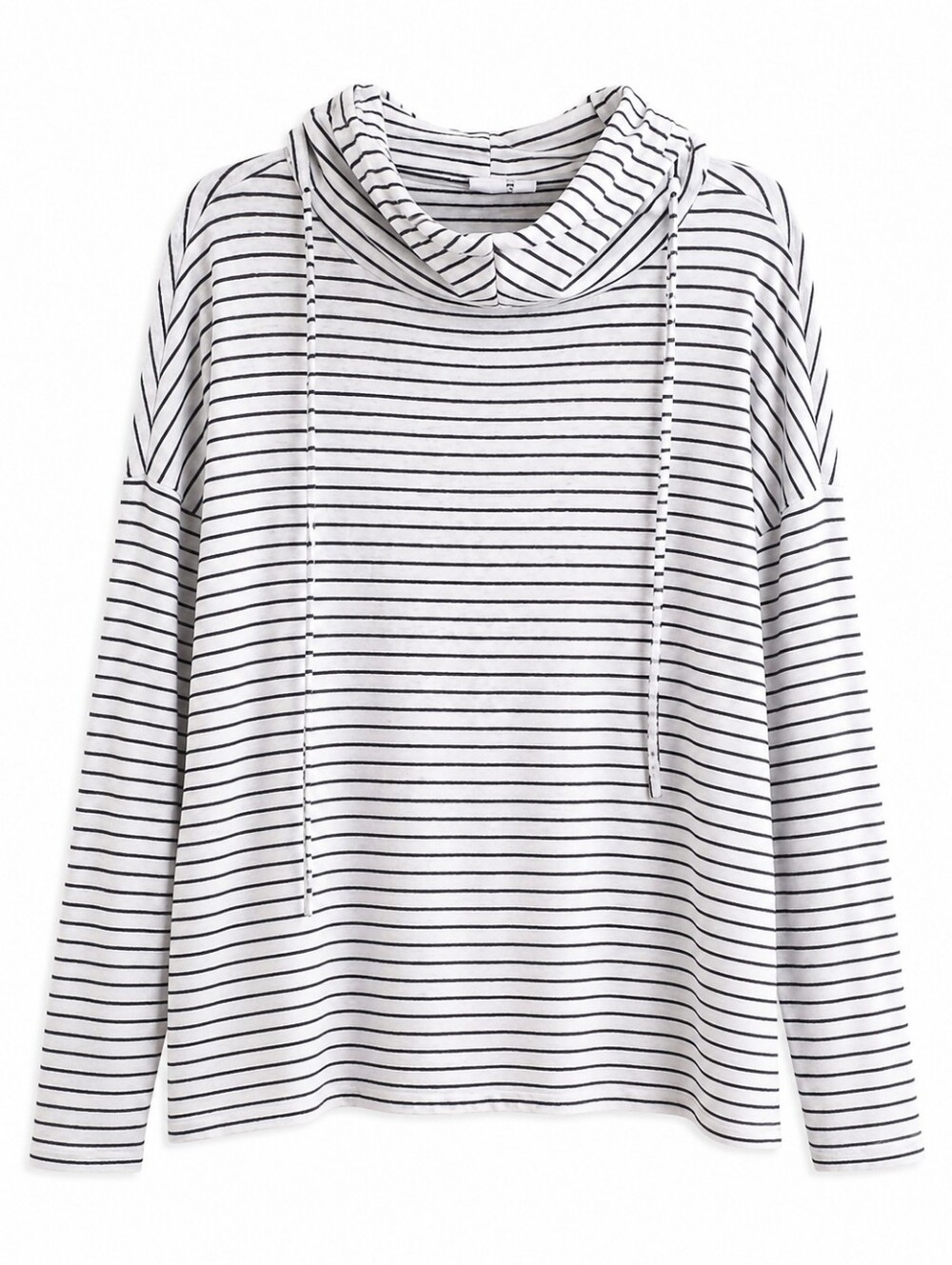 GAP Black and White Striped Hoodie XL